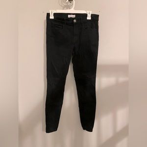 Loft sateen skinny pants/jeggings
